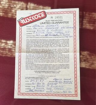 1987 Ford ZL Fairlane - 50,160 Kilometres!!