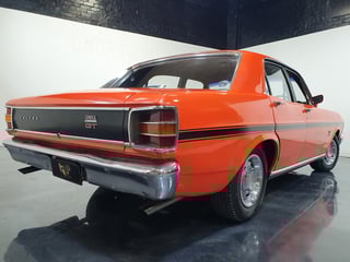 1970 XW GT Falcon - Brambles Red