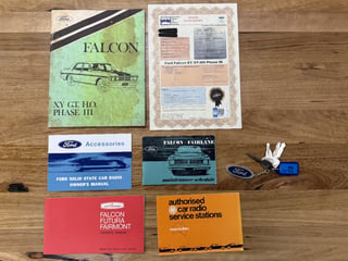 1971 Ford Falcon XY GTHO Phase 3 - Vermilion Fire 
