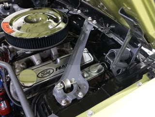 1969 Ford Mustang Mach 1 351 4V Windsor 4sp Man - Lime Gold