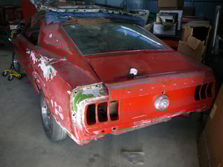 1969 R Code Mustang Super Cobrajet Mach 1