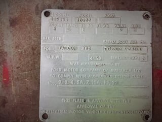 1971 XY GS Falcon 351 V8