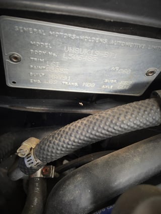 1991 VN Commodore BT1 V8 5.0 Litre