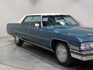 1973 Cadiliac DeVille 4-door Pillarless - 16,673 miles from new!