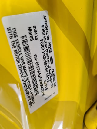 2005 FPV BA Mk II GT Falcon No.360