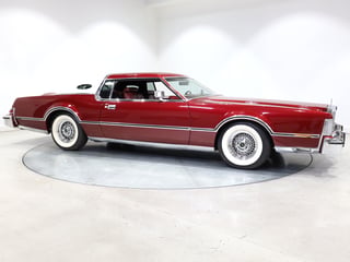 1976 Lincoln Continental Mark IV - Dark Red Moondust Metallic