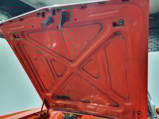 1970 XW GT Falcon - Brambles Red