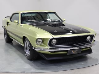 1969 Ford Mustang Mach 1 351 4V Windsor 4sp Man - Lime Gold
