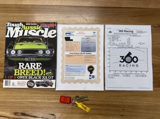 1972 Ford Falcon XA GT Sedan - Onyx Black