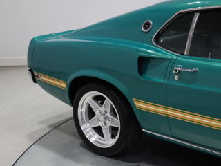 1969 Ford Mustang Mach 1 351ci Windsor - Silver Jade Metallic
