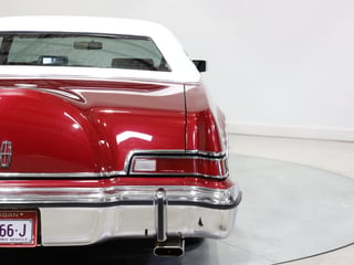 1976 Lincoln Continental Mark IV - Dark Red Moondust Metallic