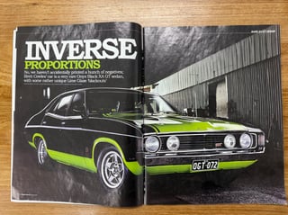 1972 Ford Falcon XA GT Sedan - Onyx Black