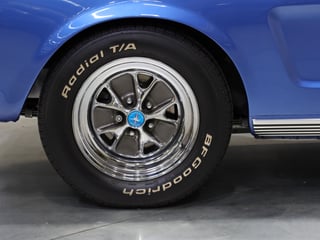 1965 Ford Mustang Convertible 302ci - Estoril Blue Metallic 