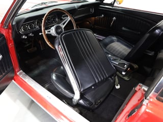 1966 Ford Mustang Coupe 289ci LHD- Candy Apple Red