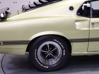 1969 Ford Mustang Mach 1 351 4V Windsor 4sp Man - Lime Gold