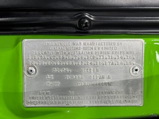 1977 Holden LX Torana A9X Tribute - Panama Green