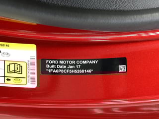 2017 Ford Mustang GT  6spd Man - Ruby Red Metallic