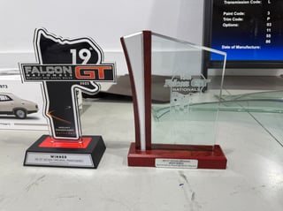 1973 Ford Falcon XB GT 4V - Polar White 