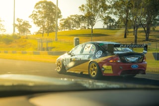 2001 CAT Racing 600 AU Falcon Supercar - John Bowe