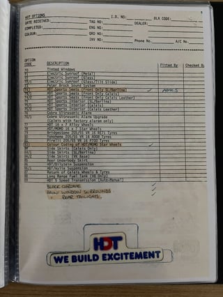 1987 VL HDT Improved Commodore