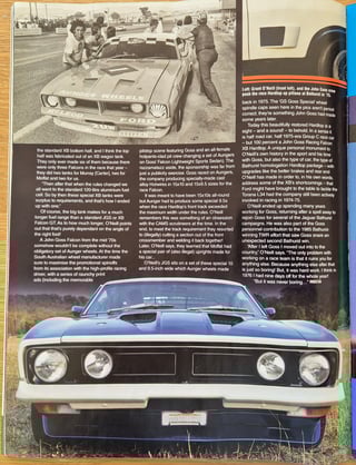 1975 Ford Falcon XB John Goss Special - John Goss' Personal Car 