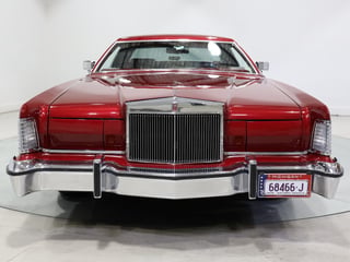 1976 Lincoln Continental Mark IV - Dark Red Moondust Metallic