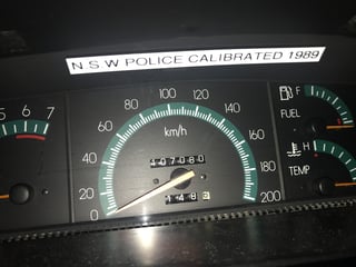 1989 VN Commodore - BT1 Police Car