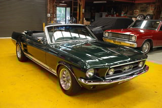 1967 Convertible GT Mustang.