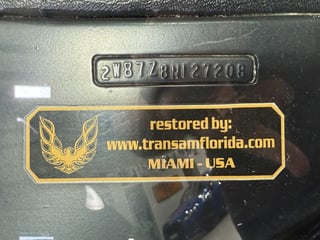 1978 Pontiac Firebird Trans Am - Smokey and the Bandit