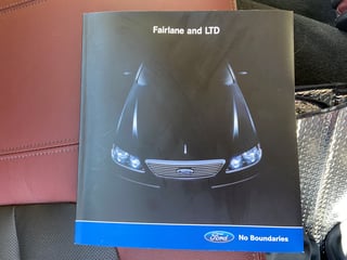 2003 Ford BA Fairlane G220 5.4L V8 - 25,627 km