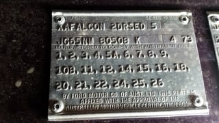Custom XA Falcon Coupe Street Machine