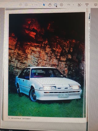 APV 1987 VL Holden Calais 4.9L V8