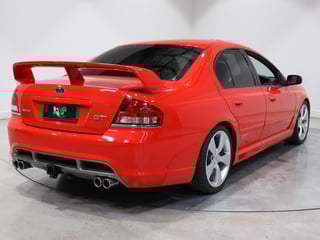 2007 FPV BF MKII GT BOSS 302 Build No 623 - Vixen Red 
