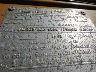 1971 XY GS Falcon 500