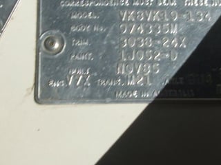 VK Commodore 308