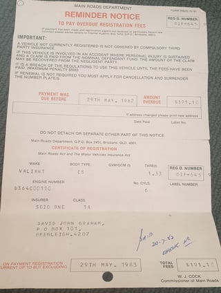 1972 VH E49 Valiant Charger R/T - BIG TANK