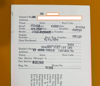 1971 XY GS Fairmont 351 V8