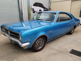 1969 HK GTS Monaro - Bright Blue Metallic 