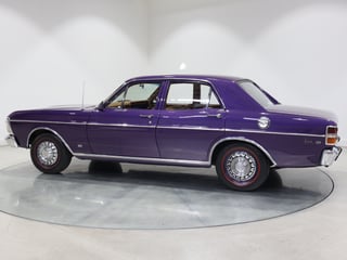 1971 Ford XY Falcon 500 6cyl Top Loader - Wild Violet Sunroof