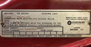 1970 VG Valiant Hemi Pacer SURVIVOR