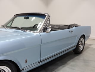 1966 Ford Mustang Convertible GT - 289 4V - Silver Blue