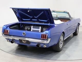 1965 Ford Mustang Convertible 302ci - Estoril Blue Metallic 