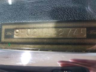 1969 Mustang Shelby GT350 4 Speed Manual