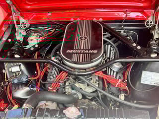 1965 Ford Mustang Hardtop - Rangoon Red