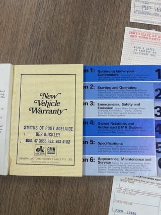 1983 VH HDT SS Group 3 Brock Commodore - 29,845 km