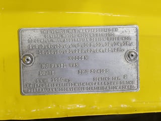 1975 Holden HJ Sandman Panel Van 308ci 4spd  - Absinth Yellow -