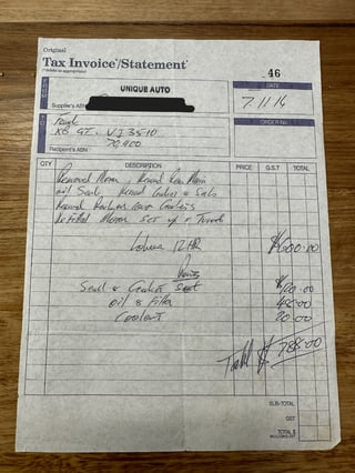 1974 Ford Falcon XB GT Sedan - Burnt Orange