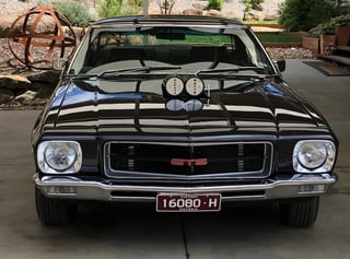 1971 HQ Holden Monaro LS Street Machine - Black Beauty