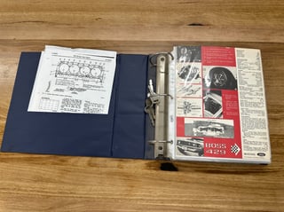 1969 Ford Mustang BOSS 429 - Candy Apple Red