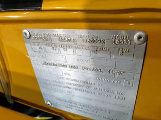 1971 XY Falcon GTHO Phase 3 Replica - GOLDE SUNROOF